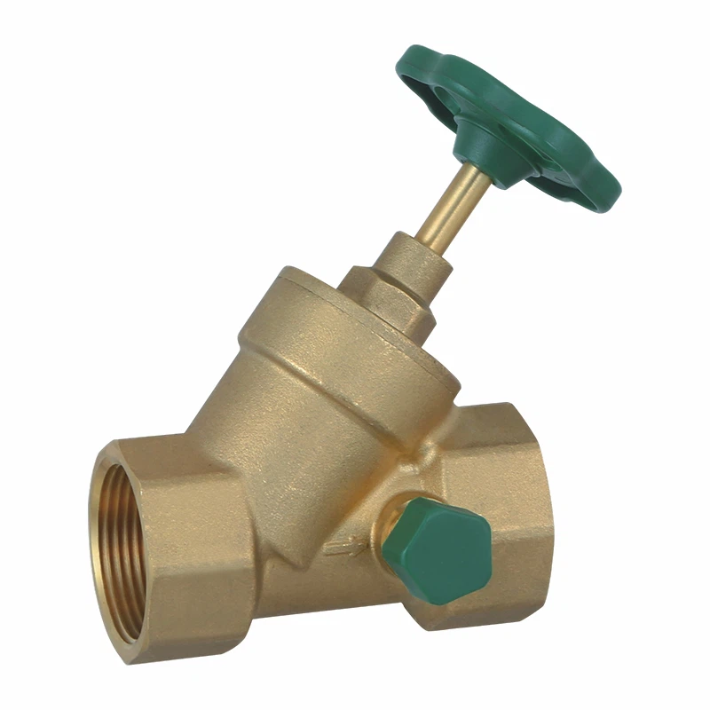 Internal Thread German Type Y-type Stop Valve